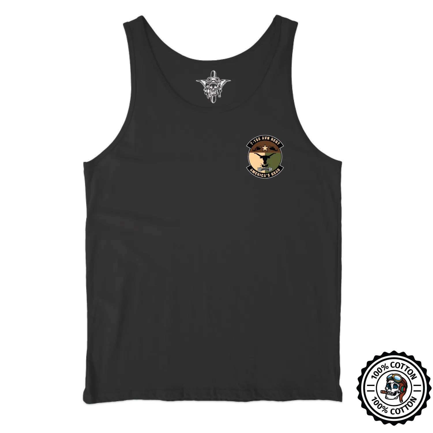 7-158 GSAB "Longhorns" Tank Tops