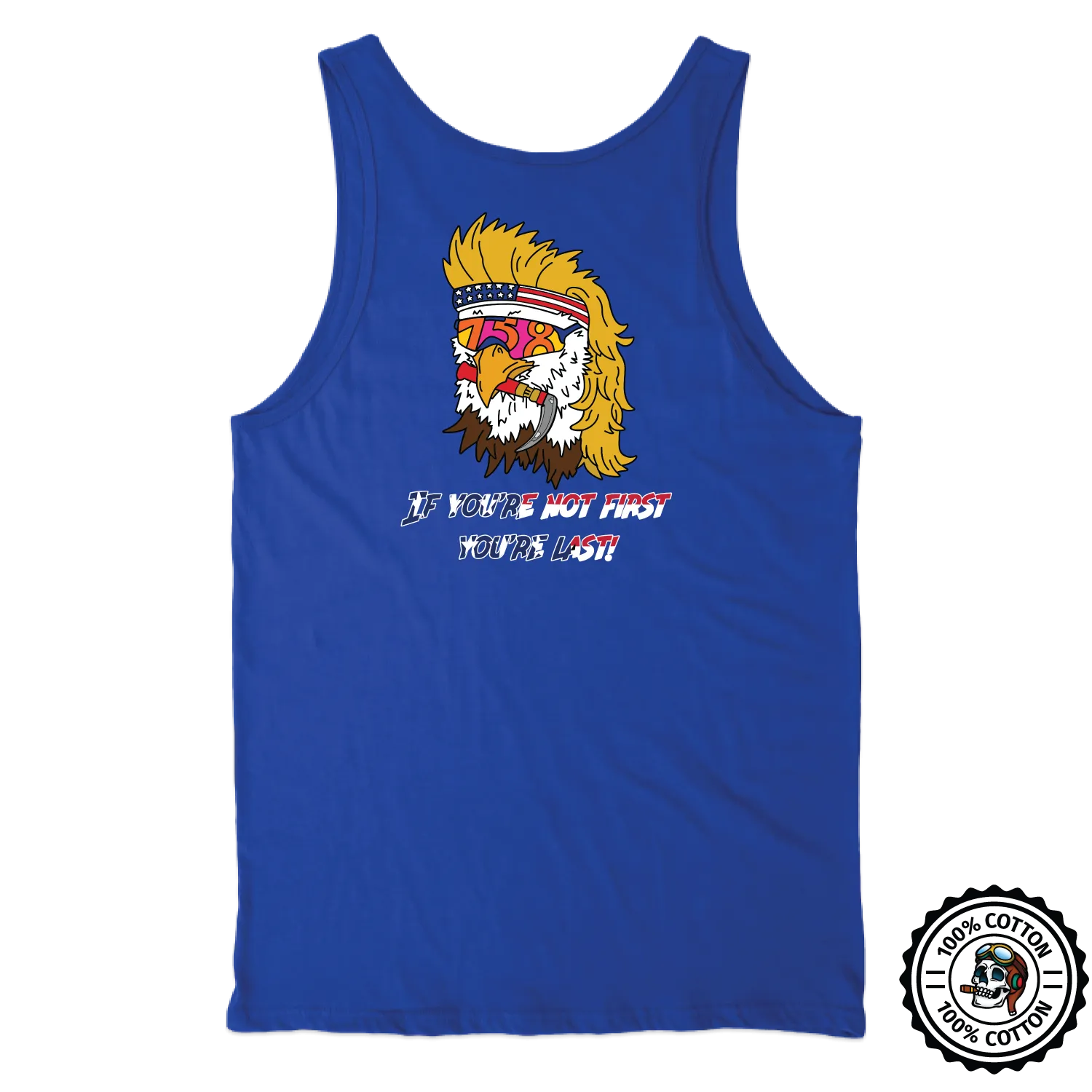 758 FRSD Mullet Tank Tops