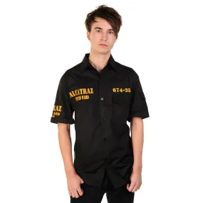 Alcatraz Black Button Up Shirt