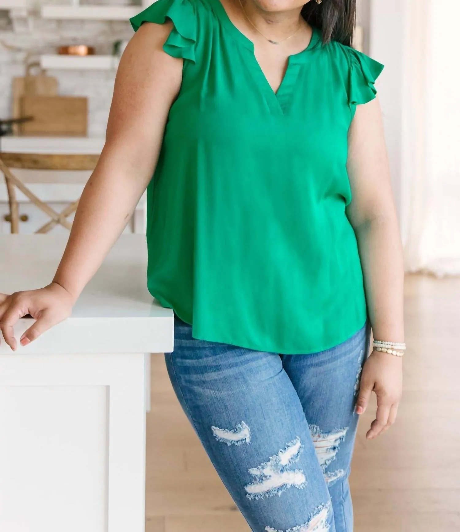 Andree By Unit - Fantastic Ruffle Sleeve Top