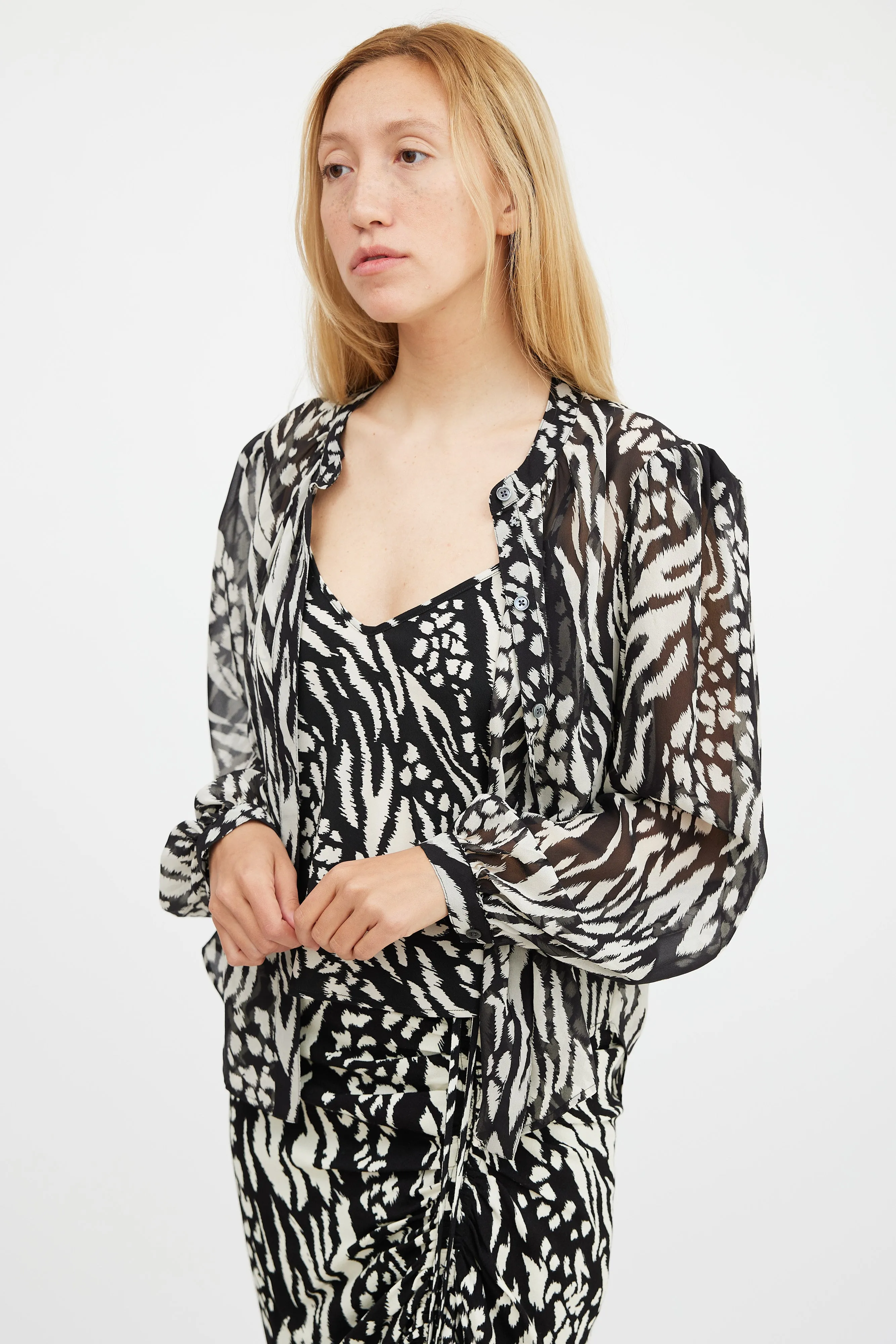 Black & White Three Piece Set