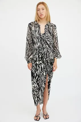 Black & White Three Piece Set