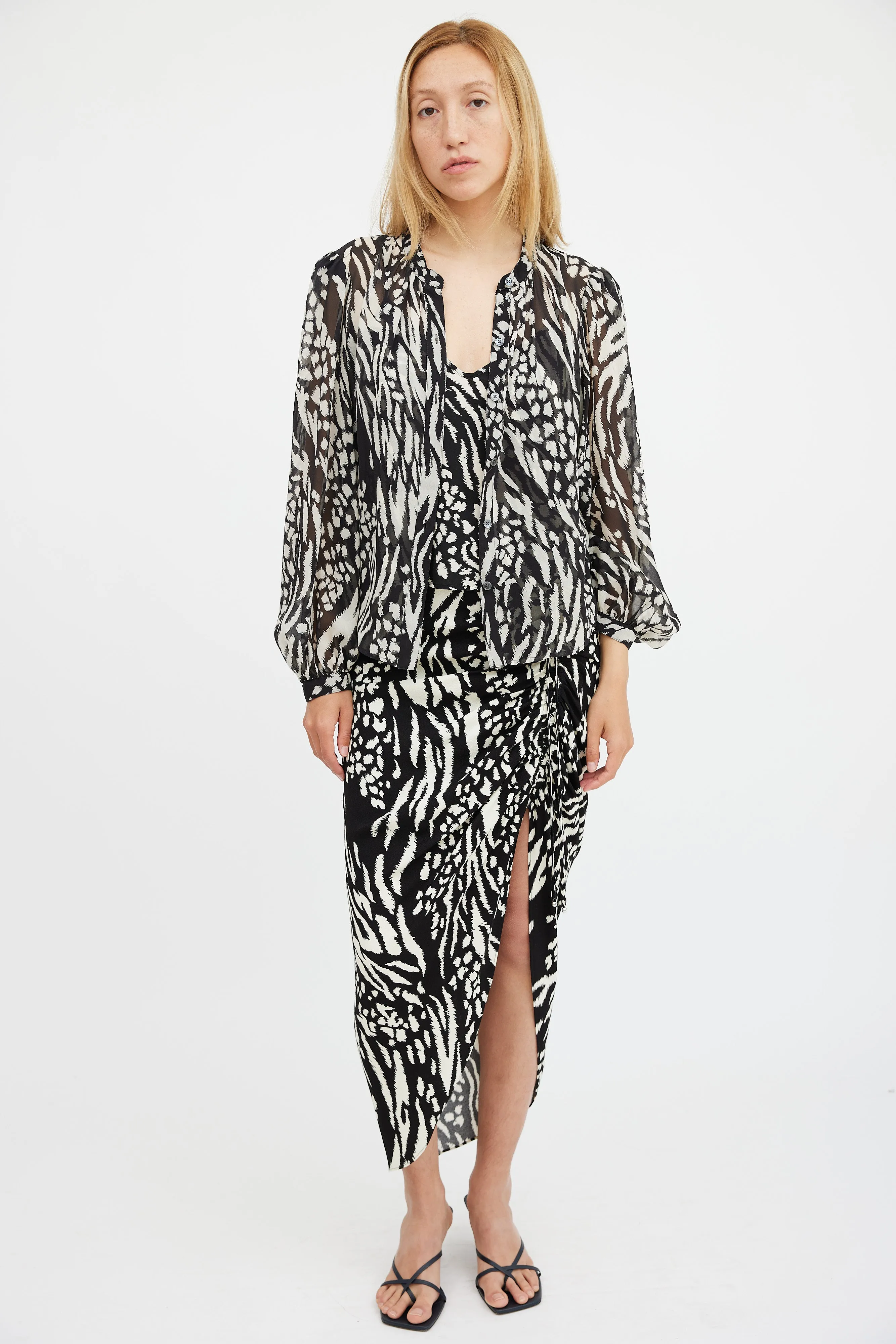 Black & White Three Piece Set