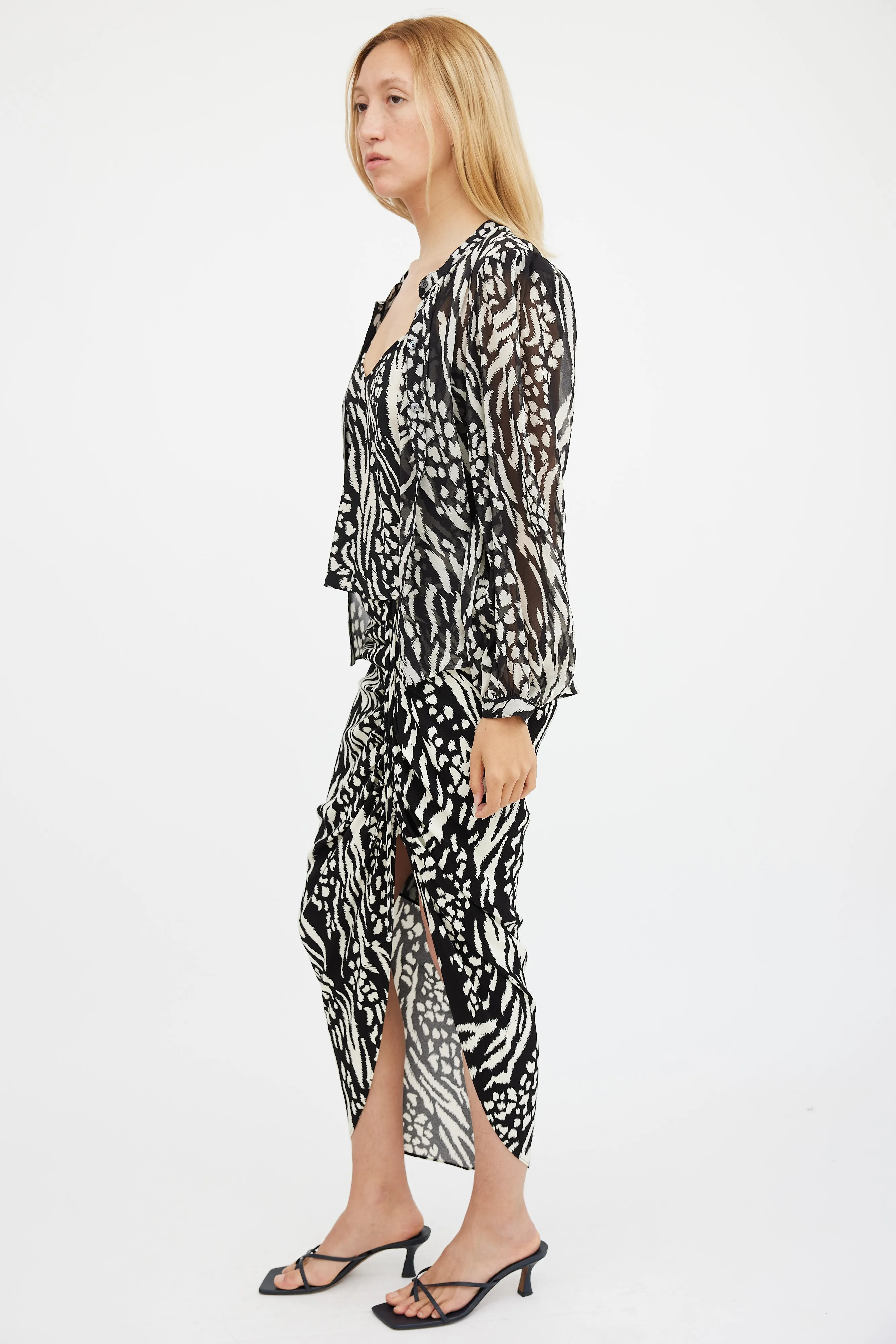 Black & White Three Piece Set