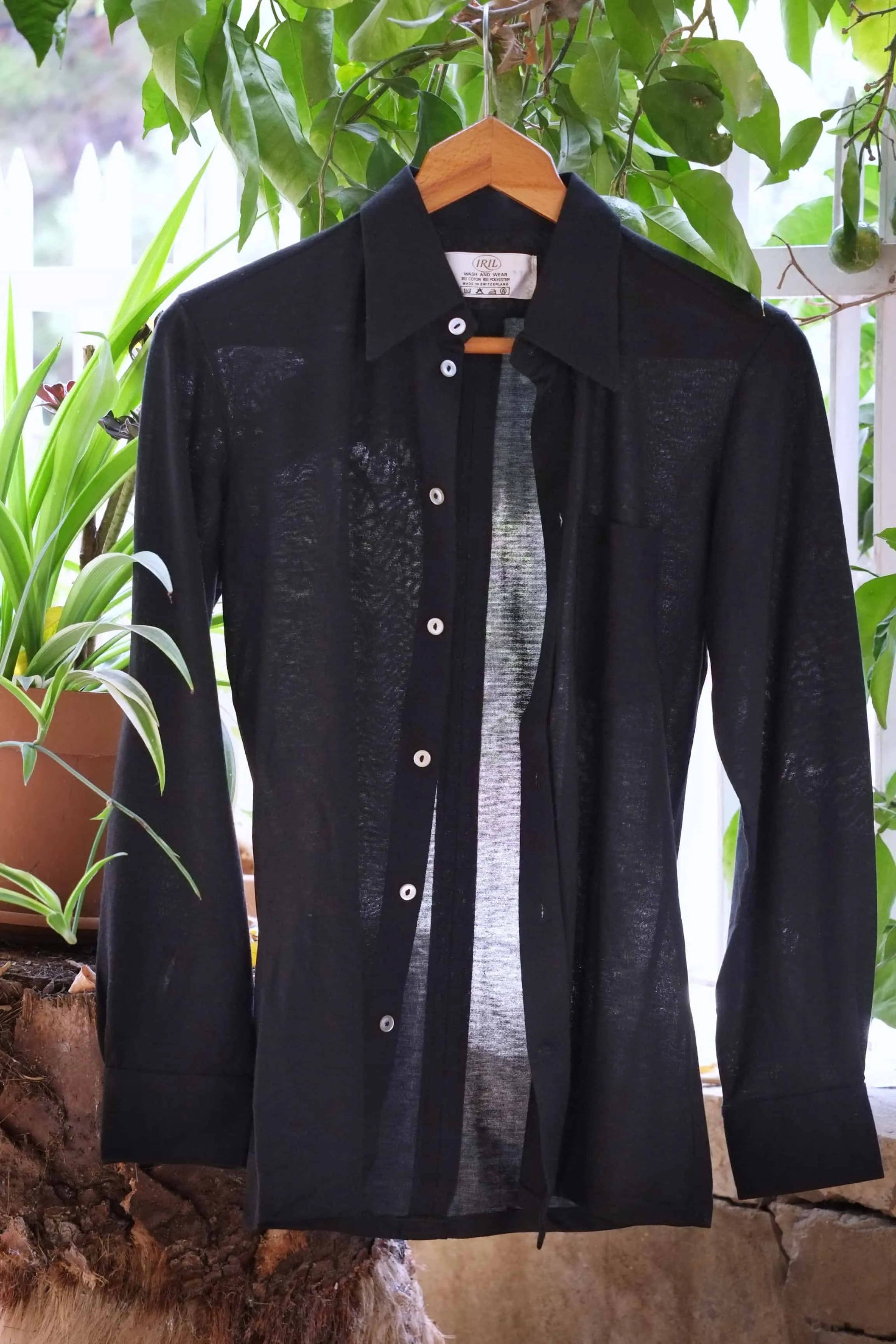 IRIL Fitted Button Up 70s Shirt