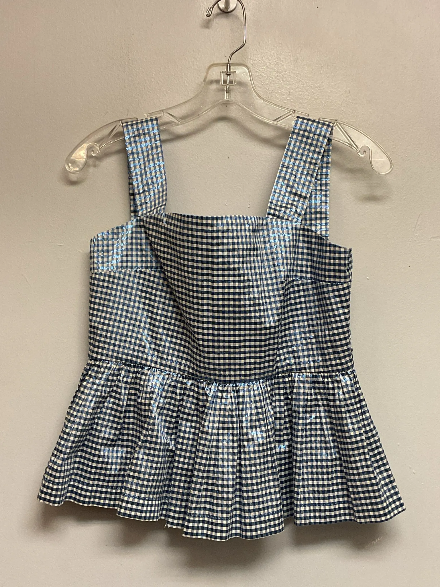 jeune otte Size 14 Blue Polyester Big Girls Blouses & Button Downs