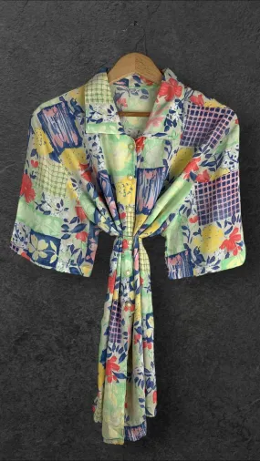 THE UNTAGGED BUTTON UP VINTAGE SHIRT UK 16-18